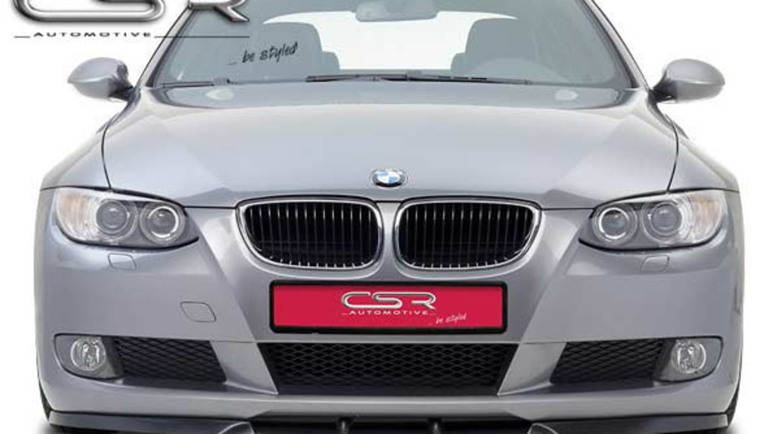 Prelungire Bara Fata Lip Spoiler BMW seria 3 E92/E93 toate modelele in afara de M3/M-Paket 2006-2010 CSR-CSL013-G Plastic ABS negru lucios