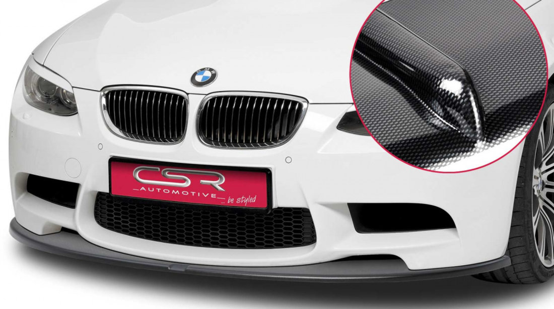 Prelungire Bara Fata Lip Spoiler BMW seria 3 M3 E92/E93 Coup?/Cabrio 2007-2013 CSR-CSL157-C Plastic ABS carbon look