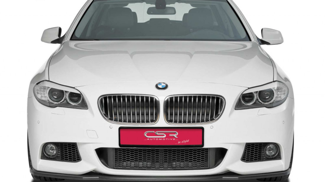 Prelungire Bara Fata Lip Spoiler BMW seria 5 F10/F11 limuzina/Touring ab 01/2010 CSR-CSL159-G Plastic ABS negru lucios