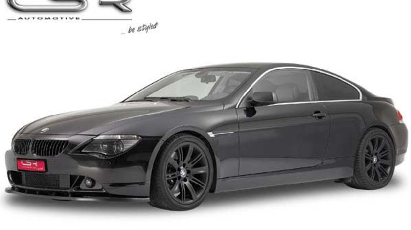 Prelungire Bara Fata Lip Spoiler BMW seria 6 E63/E64 toate modelele in afara de M/M-Paket 2003-9/2007 CSR-CSL017 Plastic ABS