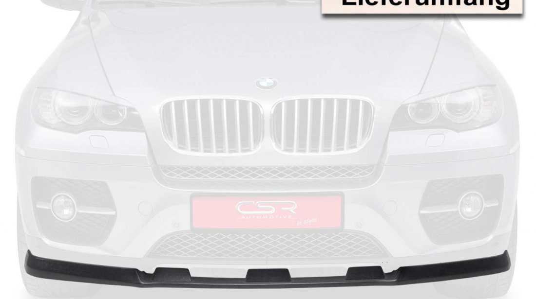 Prelungire Bara Fata Lip Spoiler BMW X6 E71 toate modelele in afara de M-Paket/M 2008-7/2012 CSR-CSL086 Plastic ABS