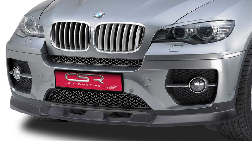 Prelungire Bara Fata Lip Spoiler BMW X6 E71 toate modelele in afara de M-Paket/M 2008-7/2012 CSR-CSL086 Plastic ABS