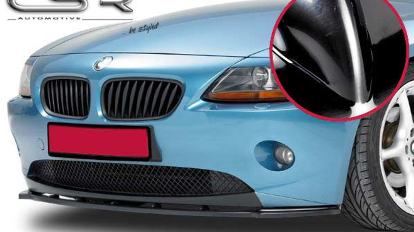 Prelungire Bara Fata Lip Spoiler BMW Z4 E85/E86 toate modelele in afara de M/M-Paket 2002-2006 CSR-CSL014-G Plastic ABS negru lucios