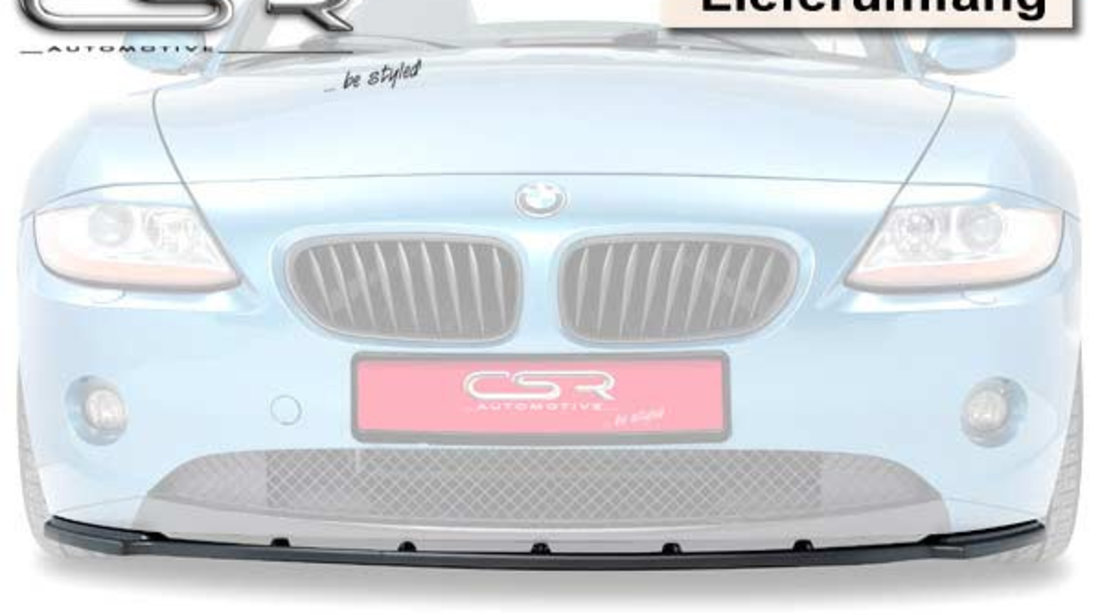 Prelungire Bara Fata Lip Spoiler BMW Z4 E85/E86 toate modelele in afara de M/M-Paket 2002-2006 CSR-CSL014-C Plastic ABS carbon look