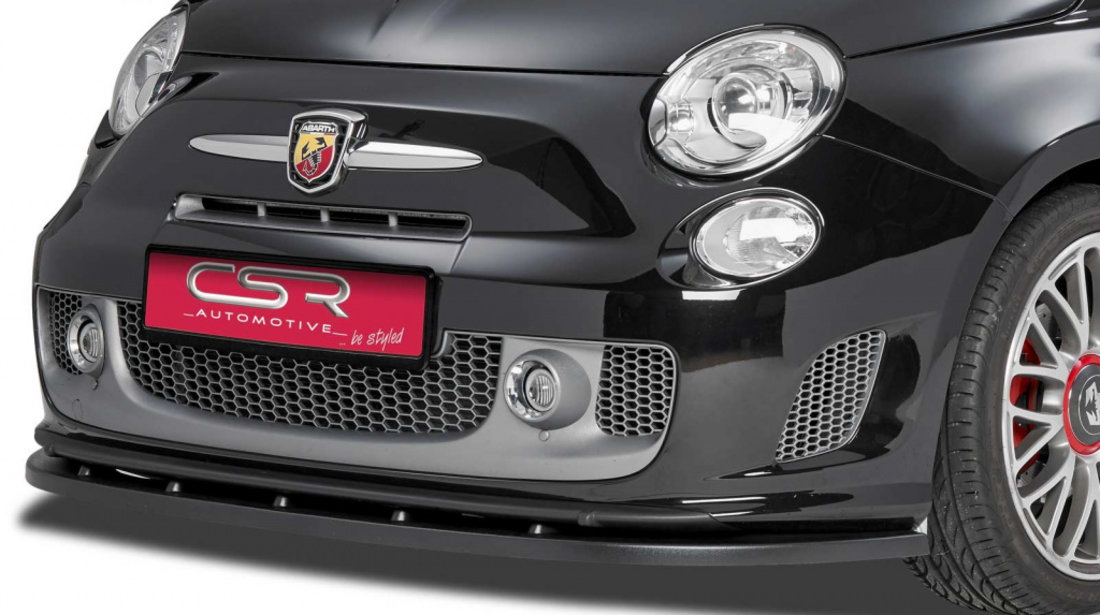 Prelungire Bara Fata Lip Spoiler Fiat 500 Abarth toate modelele 2008-2014 CSR-CSL120 Plastic ABS