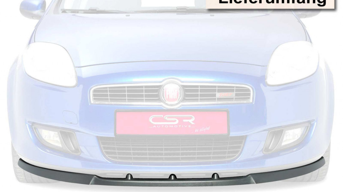 Prelungire Bara Fata Lip Spoiler Fiat Bravo Typ 198 toate modelele in afara de Abbarth 2007-2014 CSR-CSL044 Plastic ABS