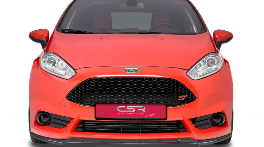 Prelungire Bara Fata Lip Spoiler Ford Fiesta MK7 ST ab 2013 CSR-CSL104-C Plastic ABS carbon look