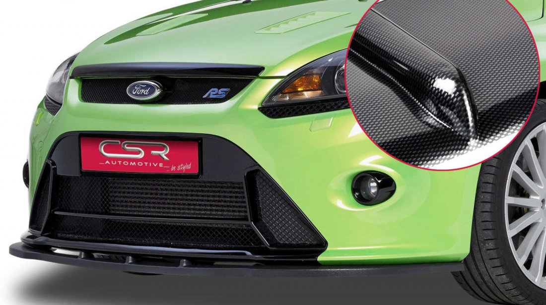 Prelungire Bara Fata Lip Spoiler Ford Focus MK2 RS/RS500 2008-2011 CSR-CSL123-C Plastic ABS carbon look