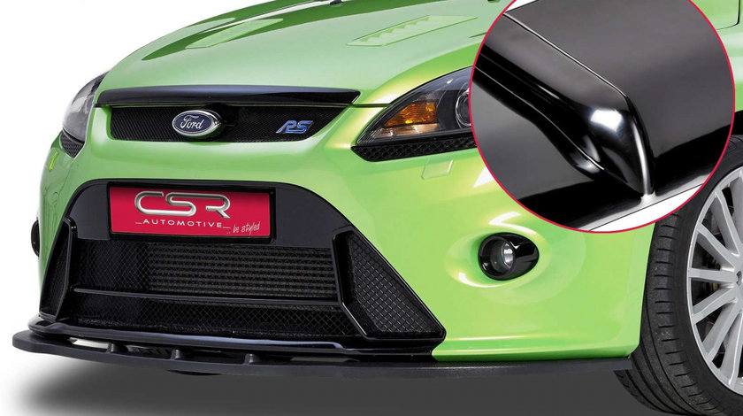 Prelungire Bara Fata Lip Spoiler Ford Focus MK2 RS/RS500 2008-2011 CSR-CSL123-G Plastic ABS negru lucios