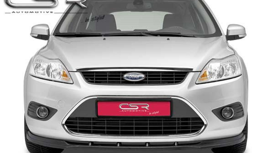 Prelungire Bara Fata Lip Spoiler Ford Focus MK2 in afara de RS/ST 2/2008-2010 CSR-CSL065 Plastic ABS