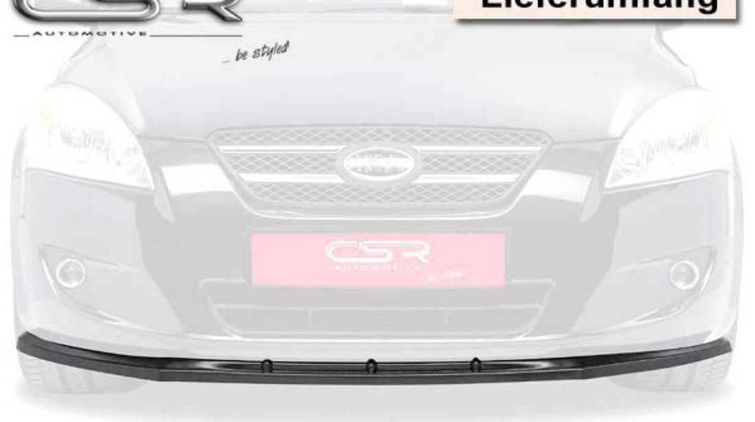 Prelungire Bara Fata Lip Spoiler Kia Cee?d toate modelele 2006-2009 CSR-CSL077 Plastic ABS