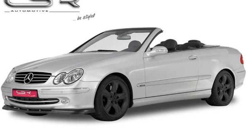 Prelungire Bara Fata Lip Spoiler Mercedes CLK W209 toate modelele in afara de AMG/AMG-Paket 2002-2005 CSR-CSL070 Plastic ABS