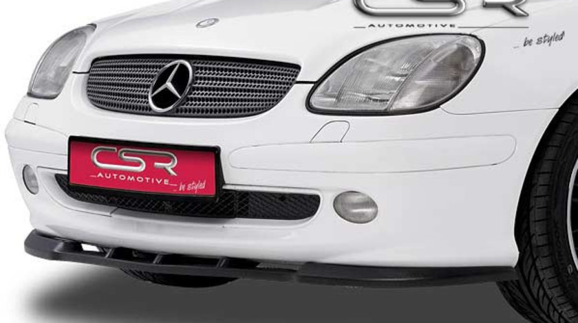 Prelungire Bara Fata Lip Spoiler Mercedes SLK R170 in afara de AMG 02/2000-2004 CSR-CSL063 Plastic ABS