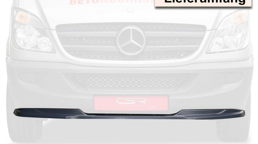 Prelungire Bara Fata Lip Spoiler Mercedes Sprinter II W906 ab 2006 CSR-CSL099 Plastic ABS