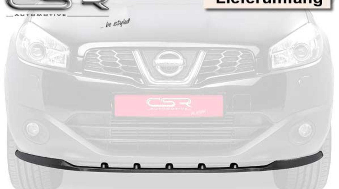 Prelungire Bara Fata Lip Spoiler Nissan Qashqai 2010- CSR-CSL051-C Plastic ABS carbon look