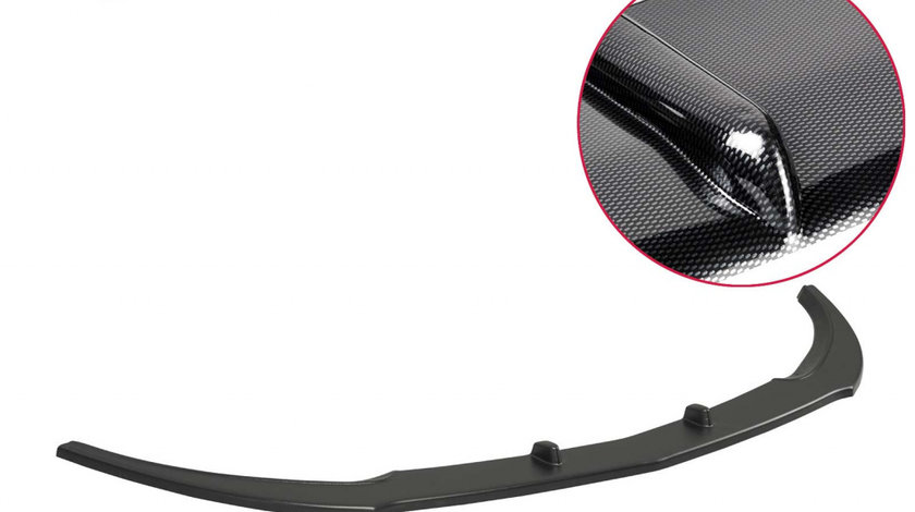 Prelungire Bara Fata Lip Spoiler Opel Astra J GTC toate modelele in afara de OPC/OPC-Line/Bi Turbo Paket/Motorsport-Optik-Paket 2009- CSR-CSL153-C Plastic ABS carbon look