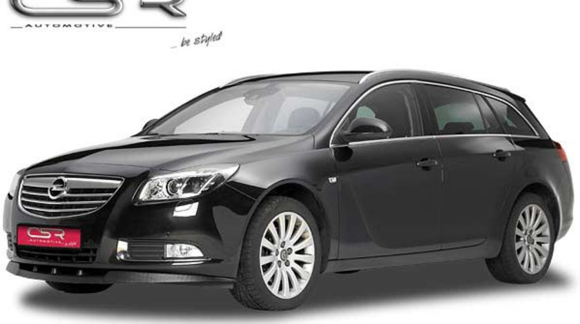 Prelungire Bara Fata Lip Spoiler Opel Insignia toate modelele in afara de OPC-Line/OPC 2008-6/2013 CSR-CSL087 Plastic ABS