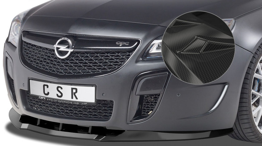 Prelungire Bara Fata Lip Spoiler Opel Insignia OPC 2008-2013 CSR-CSL109-C Plastic ABS carbon look