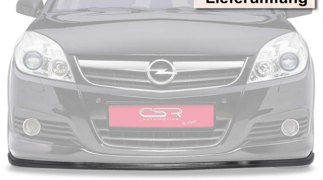 Prelungire Bara Fata Lip Spoiler Opel Vectra C / Signum toate modelele 2005-2008 CSR-CSL093 Plastic ABS