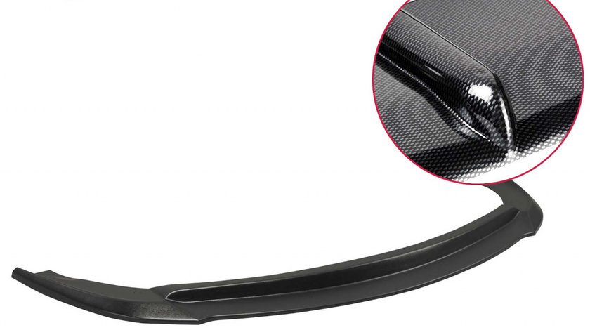 Prelungire Bara Fata Lip Spoiler Porsche 911 997 toate modelele in afara de Turbo, GT3, GT3RS, GT2RS 7/2008-2012 CSR-CSL143-C Plastic ABS carbon look