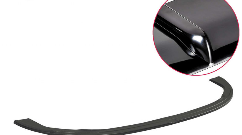 Prelungire Bara Fata Lip Spoiler Renault Megane 3 RS 2010-2015 CSR-CSL152-G Plastic ABS negru lucios