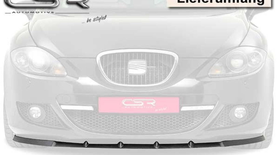 Prelungire Bara Fata Lip Spoiler Seat Leon 1P toate modelele in afara de Cupra/FR/ Copa 2005-2009 CSR-CSL024 Plastic ABS