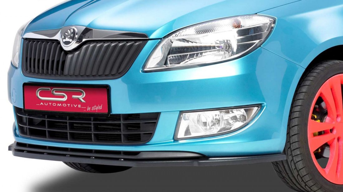 Prelungire Bara Fata Lip Spoiler Skoda Fabia 2 toate modelele in afara de RS ab 3/2010 CSR-CSL102 Plastic ABS