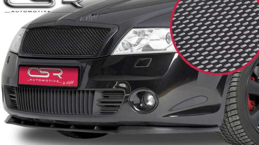 Prelungire Bara Fata Lip Spoiler Skoda Octavia II (1Z) RS 2004-2009 CSR-CSL029-C Plastic ABS carbon look