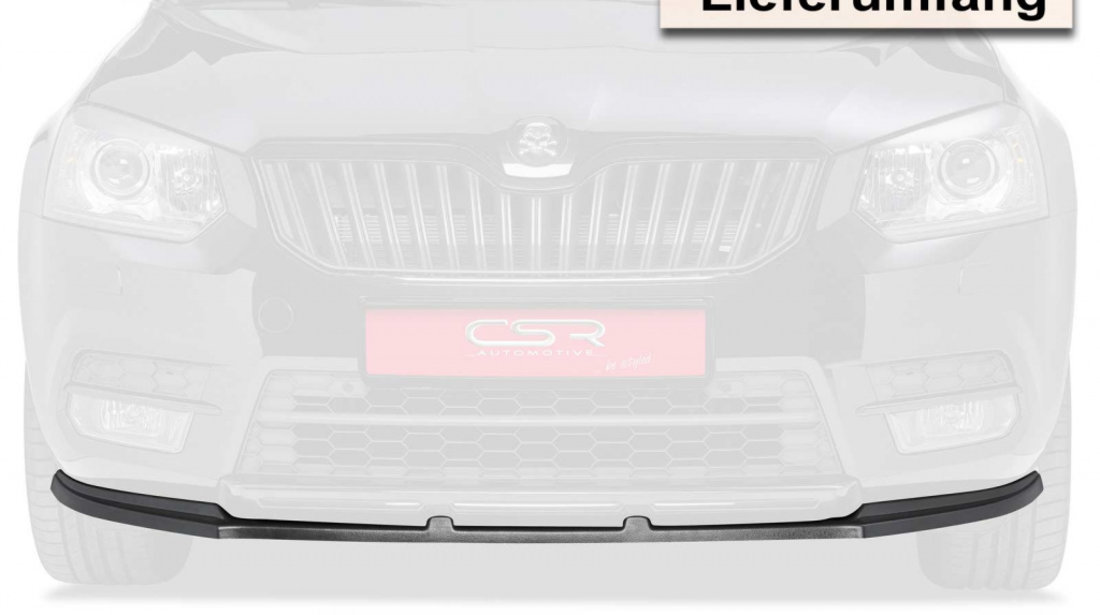 Prelungire Bara Fata Lip Spoiler Skoda Yeti City ab 9/2013 CSR-CSL103 Plastic ABS