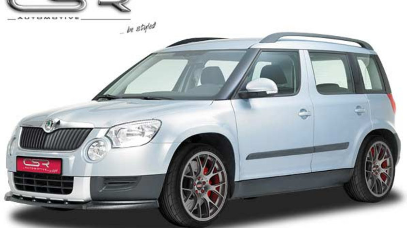 Prelungire Bara Fata Lip Spoiler Skoda Yeti toate modelele 2009-9/2013 CSR-CSL030 Plastic ABS