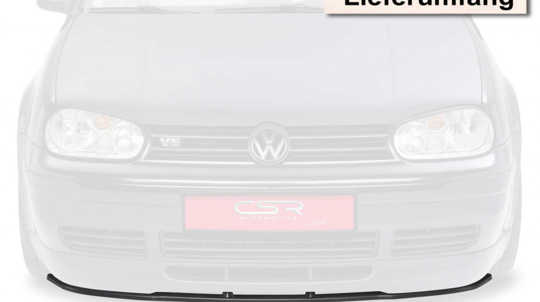 Prelungire Bara Fata Lip Spoiler VW Golf 4 GTI "der 25 Jahre Jubil?ums GTI" 1997-2003 CSR-CSL108 Plastic ABS