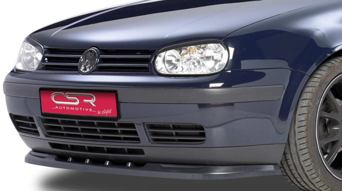 Prelungire Bara Fata Lip Spoiler VW Golf 4 toate modelele 1997-2003 CSR-CSL125 Plastic ABS
