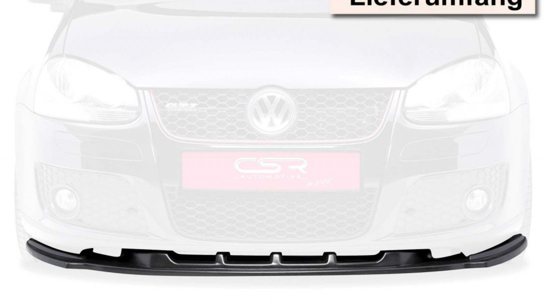 Prelungire Bara Fata Lip Spoiler VW Golf 5 GTI/GT Sport, Variant 2003-2008 CSR-CSL036 Plastic ABS