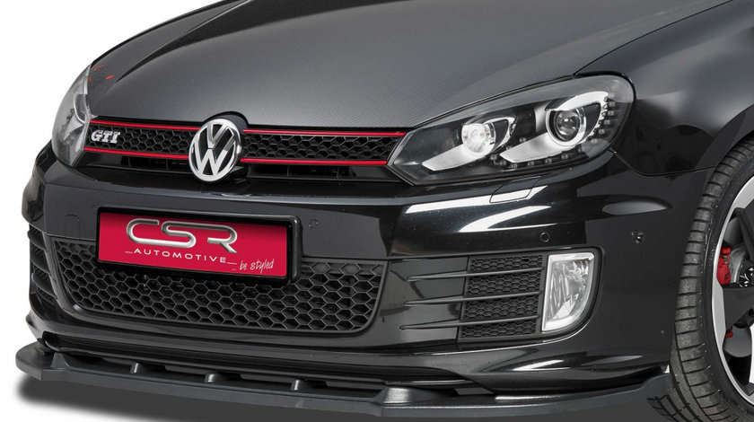 Prelungire Bara Fata Lip Spoiler VW Golf 6 GTI Edition 35 2008-2012 CSR-CSL128 Plastic ABS