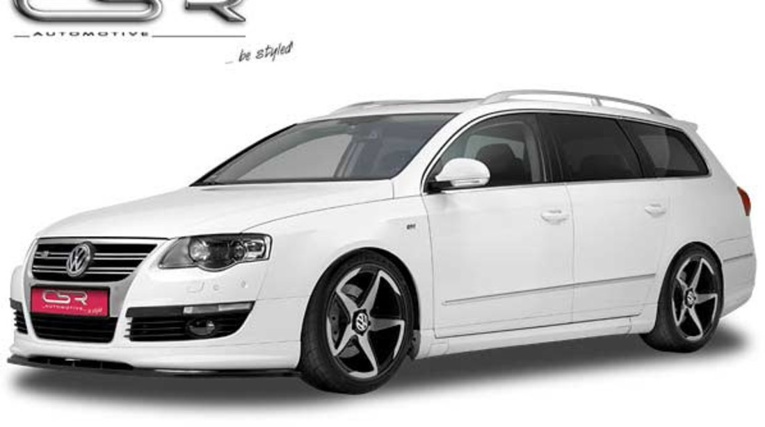 Prelungire Bara Fata Lip Spoiler VW Passat 3C B6 numai passend pentru R-Line, nicht R36 03/2005?07/2010 CSR-CSL040 Plastic ABS