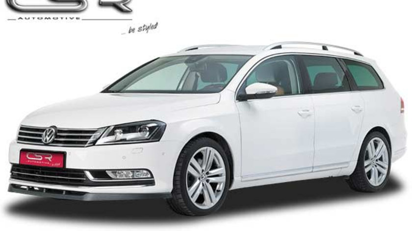 Prelungire Bara Fata Lip Spoiler VW Passat 3C B7 nicht passend pentru R und R-Line ab 11/2010 CSR-CSL039 Plastic ABS