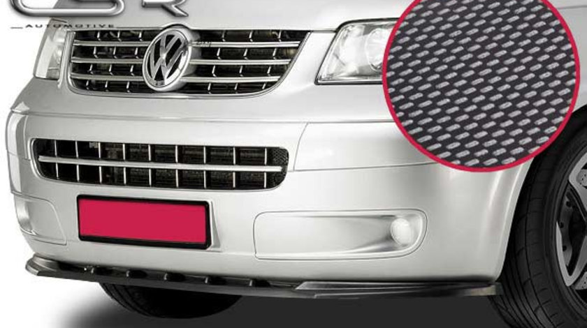 Prelungire Bara Fata Lip Spoiler VW T5 Multivan 2003-2009 CSR-CSL004-C Plastic ABS carbon look