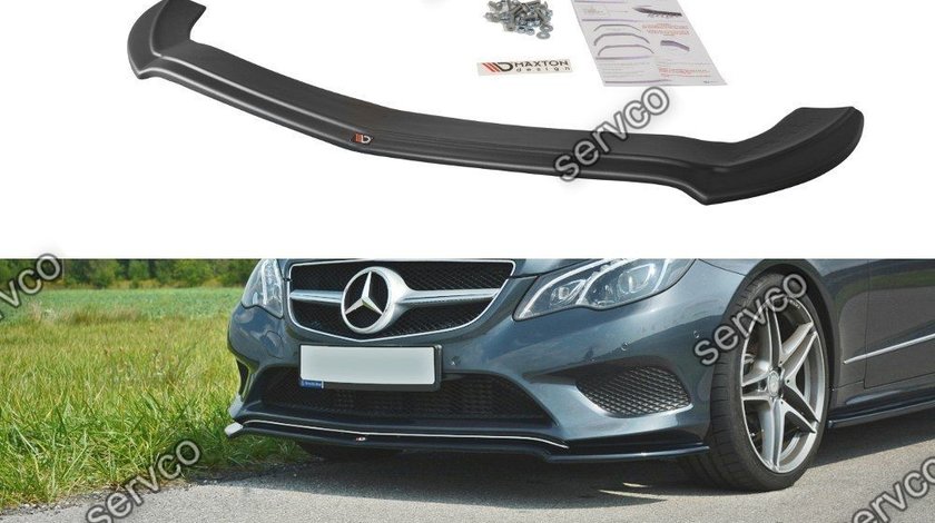 Prelungire bara fata Mercedes E Class W212 Facelift 2012-2017 v1 - Maxton Design