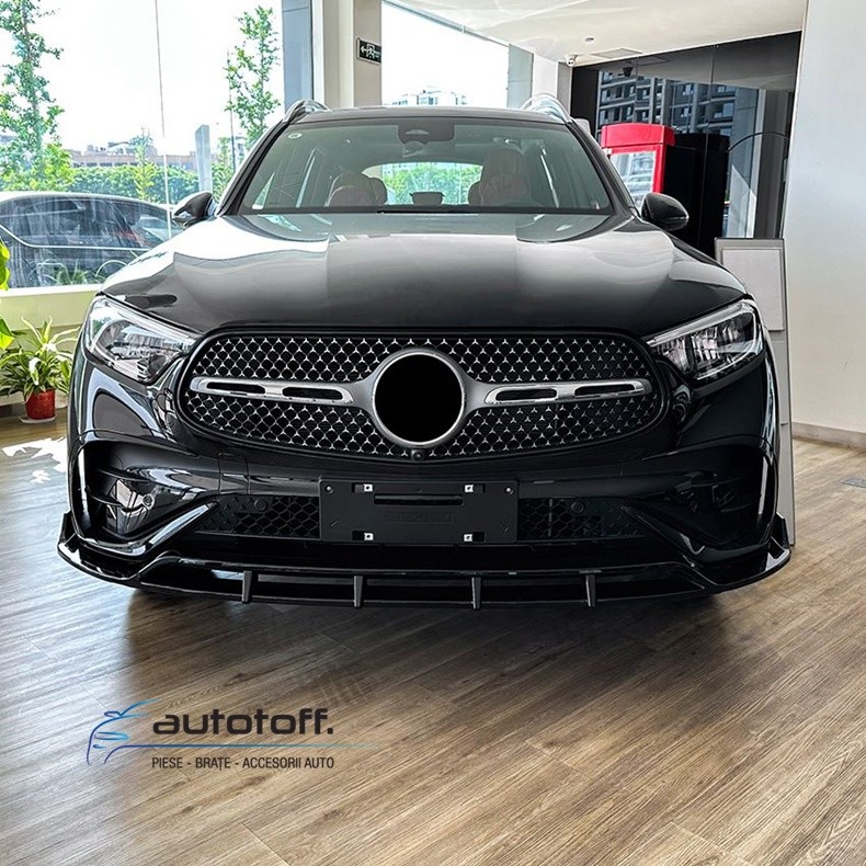 Prelungire bara fata Mercedes GLC X254 C254 (2023+) Negru lucios