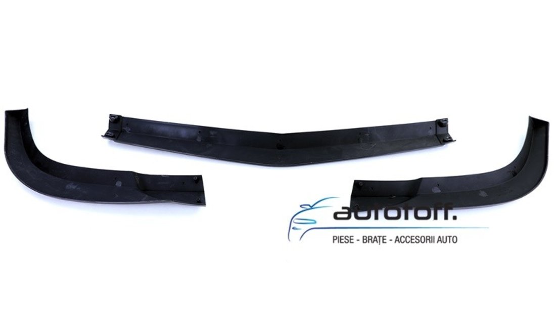 Prelungire bara fata Mercedes W204 S204 C-Class (11-15) Negru lucios