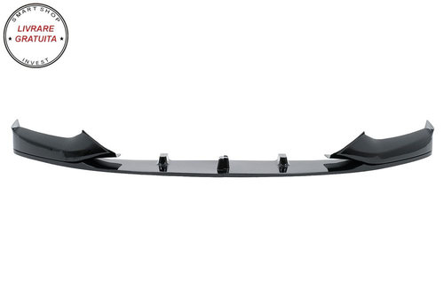 Prelungire Bara Fata Negru Lucios BMW Seria 5 G30 G31 (2017-2019) M Sport Design- livrare gratuita