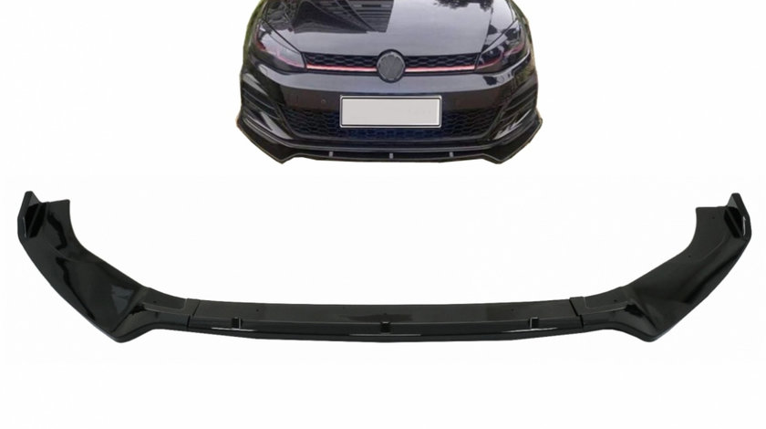 Prelungire Bara Fata Negru Lucios compatibil cu VW Golf 7 GTI 7.5 GTI & R (2013-2020) FBSVW7MX