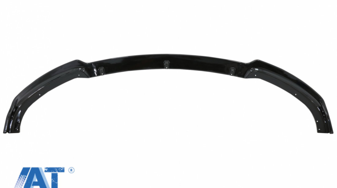 Prelungire Bara Fata Negru Lucios compatibil cu BMW Seria 3 F30 F31 (2011-2019) Pentru Bara Fata Standard