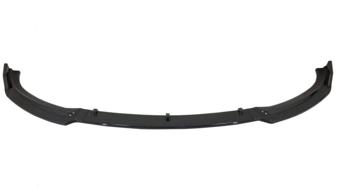 Prelungire Bara Fata Negru Lucios compatibil cu BMW Seria 3 F30 F31 (2011-2019) Pentru Bara Fata Standard FBSBMF30N