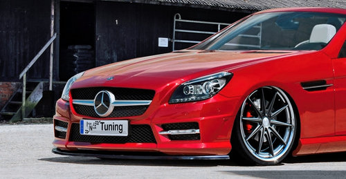 Prelungire bara fata plastic ABS pentru Mercedes Benz SLK, R172, AMG incepand cu anul 2011- compatib...