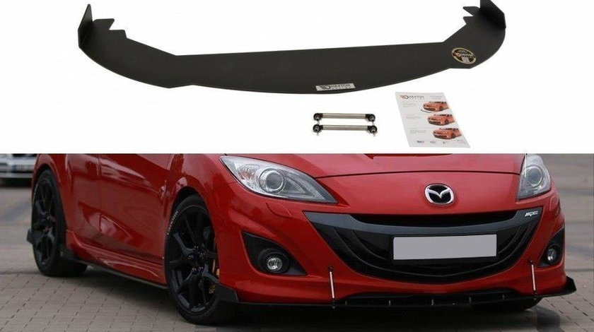 Prelungire Bara Fata Racing LIP Splitter MAZDA 3 MK2 MPS MA-3-2-MPS-CNC-FD1A