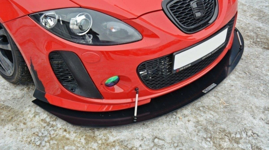 Prelungire Bara Fata Racing LIP Splitter V.1 SEAT LEON MK2 MS DESIGN SE-LE-2-MS-CNC-FD1A