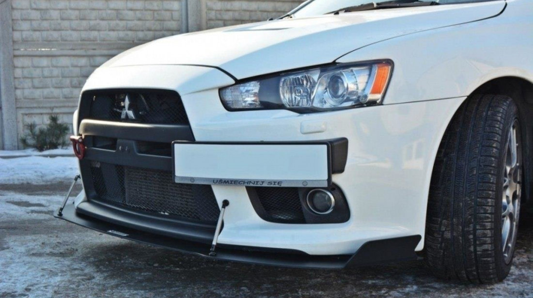 Prelungire Bara Fata Racing LIP Splitter V.1 Mitsubishi Lancer Evo X MI-LA-10-EVO-CNC-FD1A