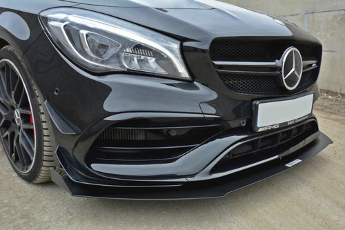Prelungire Bara Fata Racing LIP Splitter V.1 Mercedes CLA A45 AMG C117 Facelift ME-CLA-117F-AMG-CNC-...