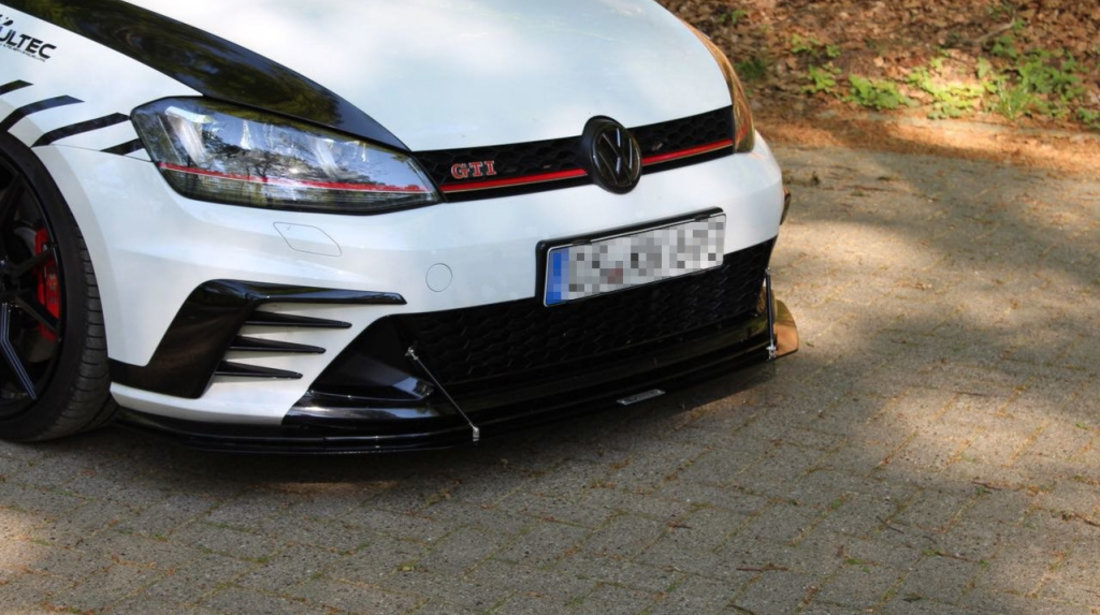 Prelungire Bara Fata Racing LIP Splitter VW GOLF VII GTI CLUBSPORT VW-GO-7-GTI-CS-CNC-FD1A